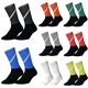 thumbnail image 1 of Calcetines de ciclismo unisex Calcetines transpirables de silicona antideslizantes con rayas reflectantes, 1 of 8