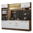 thumbnail image 1 of Cocina Integral 270cm Agata Madesa 03 Marrón/Blanco, 1 of 5