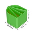 thumbnail image 6 of piaybook Office & Craft & Stationery 8oz Acrylic Pour Cup, 4 Channels Paint Pouring Split Cup Art Pour Supplies for Adults and Students,Green, 6 of 8