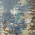 thumbnail image 1 of Ahgly Company Indoor Square Abstract Dark Gray Abstract Area Rugs, 5' Square, 1 of 6