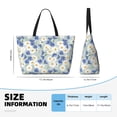 thumbnail image 4 of Disketp Daisies Flowers Bolsa de Playa de Gran Capacidad, Bolso Impermeable y a Prueba de Arena para Mujer, Ideal para Playa, Piscina y Natación, 4 of 7
