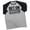T-Shirt Heather Grey, variant on GYMISH Raglan Bet on Yourself Workout T-Shirt for Men – Funny Gym Shirt, Mens Fitness Tee, Motivational Gym Clothes, Workout TShirt for Men