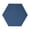 Deep Ocean, variant on ATS Acoustics Hexagon Fire Rated Sound Absorbing Acoustic Panel 12" x 1" (Charcoal)