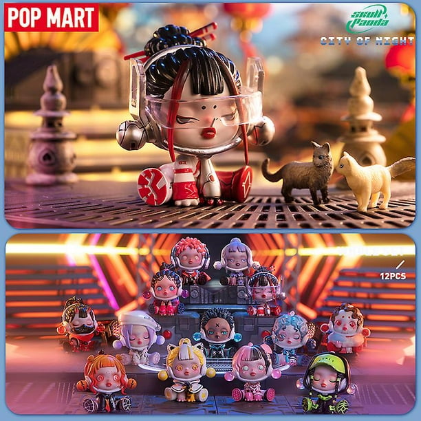 Pop Mart Skullpanda City Of Night Series Blind Box 1pc/12pc Doll