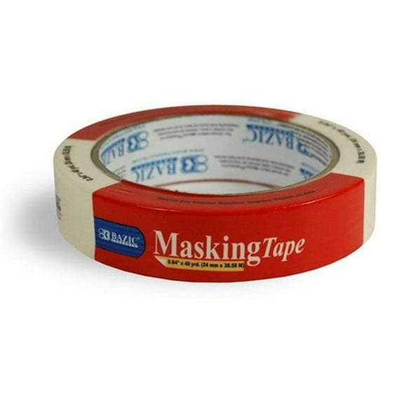 Bazic 951  0.94'' X 1440'' (40 Yards) General Purpose Masking Tape  Case of 36