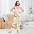 thumbnail image 6 of FORMRS Women's Pajama Pants with Pockets Soft Comfy Loungewear Sleep Bottom, Sizes S-2XL, Halloween Cute Pumpkins, 6 of 8
