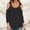 Black, variant on DuoJiaJ Women's V Neck Sleeve Shirts Cold Shoulder Tops Basic Summer Tees Women’s Summer Tops Green