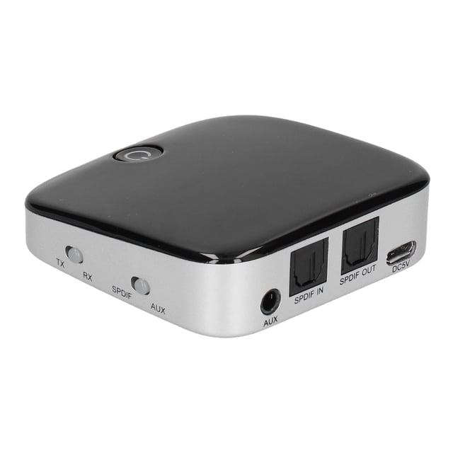 Adaptador de audio de, adaptador de transmisor y receptor portátil de baja latencia de alta definición de alta definición para audio para tv