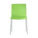 thumbnail image 3 of Juego de 4 Sillas Equipamiento en Muebles Polipropileno Verde Apilable, 3 of 5