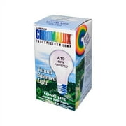Chromalux Light Bulb - A19 Frosted 60W 60 Watt 1 Unit