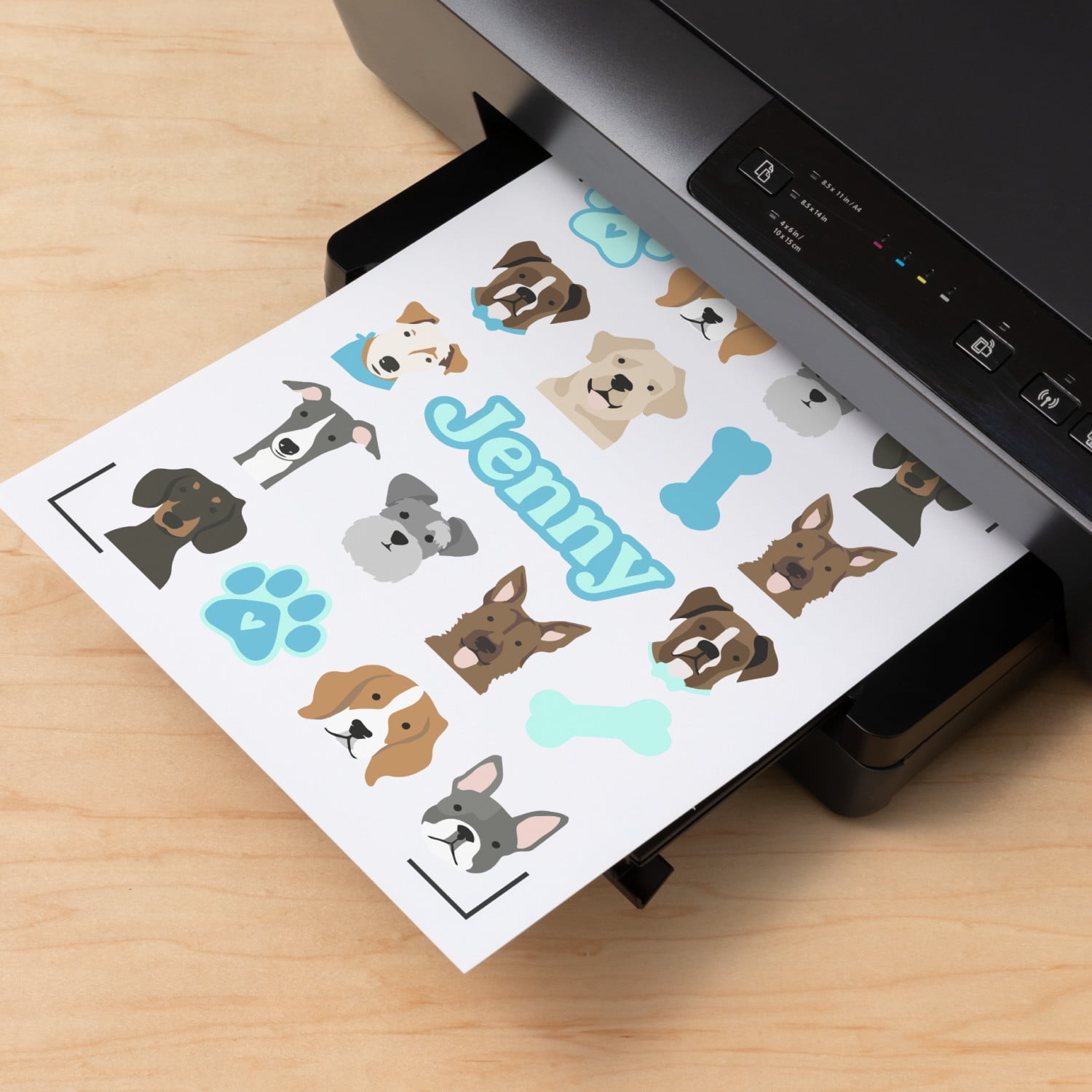 Cricut Printable Materials Variety 9 Pack Bundle