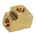 thumbnail image 1 of 3 Way Pipe Connector, 1/8in Thread Long Durability Leakproof Female T Fitting Rustproof  for Air Water Gas Fuel Oil Auto, 1 of 8