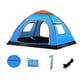 thumbnail image 5 of Tienda de campaña con bolsa de almacenamiento, portátil, plegable, práctica, para 3 o 4 personas, ideal para picnic, jardín, senderismo, mochilerismo ventanas, 5 of 8