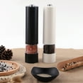 thumbnail image 5 of Homerr LED Light Spice Grinder Electric Pepper Mill Adjustable Knob LED Light Single-button Spice Grinder with See-through Cylinder Adjustable Spice Grinder, 5 of 8