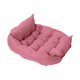 thumbnail image 2 of Cama para perros, alfombra plegable para mascotas, sofá para perros, colchón, cama para mascotas, nido para cachorros y gatitos para dormir, sentarse Rosa, 2 of 6