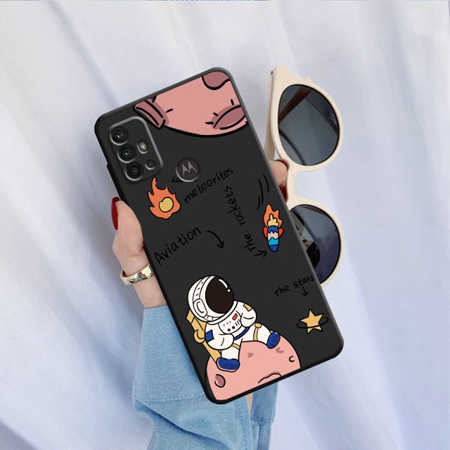 Funda de teléfono suave de TPU para Motorola Moto G30, G82, G31, G51, G50, G200, G22, G60S, G52, G71, G8, G60, 5G Fivean unisex