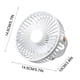 thumbnail image 3 of Mini ventilador portátil Fiudx de 5 velocidades recargable con luz nocturna, 3 of 7