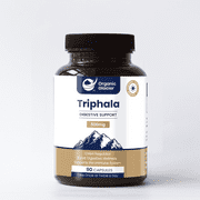 Organic Triphala : Motherly Triumvirate Capsules - 90 Capsules - Organic Glacier
