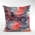 thumbnail image 2 of Plutus Blue Red White Fureal Animal Faux Fur Luxury Throw Pillow - Double sided 16" x 16", 2 of 5