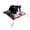 Black, variant on Dserhfy Simulation Cat Doll Plush Toy Mini Realistic Sleeping Kittens on Mat Figurine Stuffed Animal Toy with Cushion for Home Office Room Desktop Decor