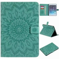 For iPad Pro 10.5 Sunflower Embossed PU Leather Flip Stand Case Auto Wake/Sleep Smart Cover