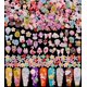 thumbnail image 1 of Colgantes de uñas TAMHOO 3D para uñas acrílicas, 250 unidades (#1, multicolor), 1 of 7