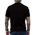 thumbnail image 2 of Men's 3D Capybara Print T-Shirt - Dark Brown Casual Short Sleeve, Breathable Polyester, Lightweight & Comfortable, Fashionable Round Neck Tee for Casual Attire, 2 of 5