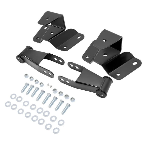 CCPAO Compatible with 1973-1996 Ford F150 F100 4" Drop Kit Leveling Lowering Shackles Hangers