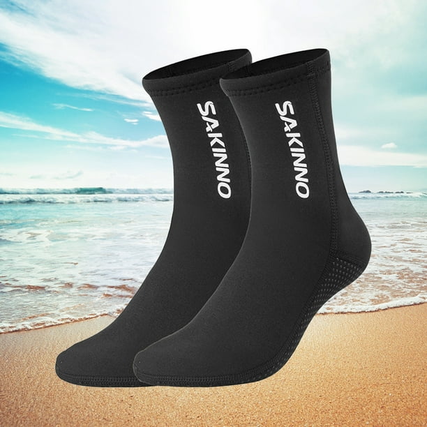 Calcetines de buceo unisex antideslizantes de neopreno ligeros cálidos a prueba de frío para hombres y mujeres