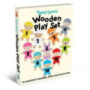 Taro Gomi: Taro Gomi's Wooden Play Set: 10 Shaped Figures for Stacking Fun (Other)