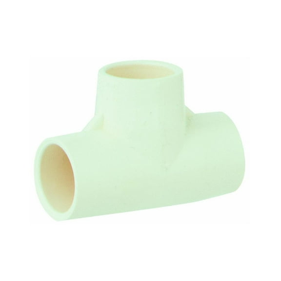 Genova Products CPVC Tee - Solvent Weldable Pipe Fitting - 3/4" Multicolor