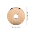 thumbnail image 5 of Cuentas de Madera PENGJTMXG para Manualidades 100 Piezas Decorativas, 5 of 5