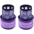 thumbnail image 1 of Fictezlove Filtro para Dyson V11 V15, filtro de repuesto lavable para aspiradora Dyson V15 V11 SV14 Cyclone Animal Absolute Total Clean, reemplaza # DY-970013-02 y 97001302 (paquete de 2), 1 of 5