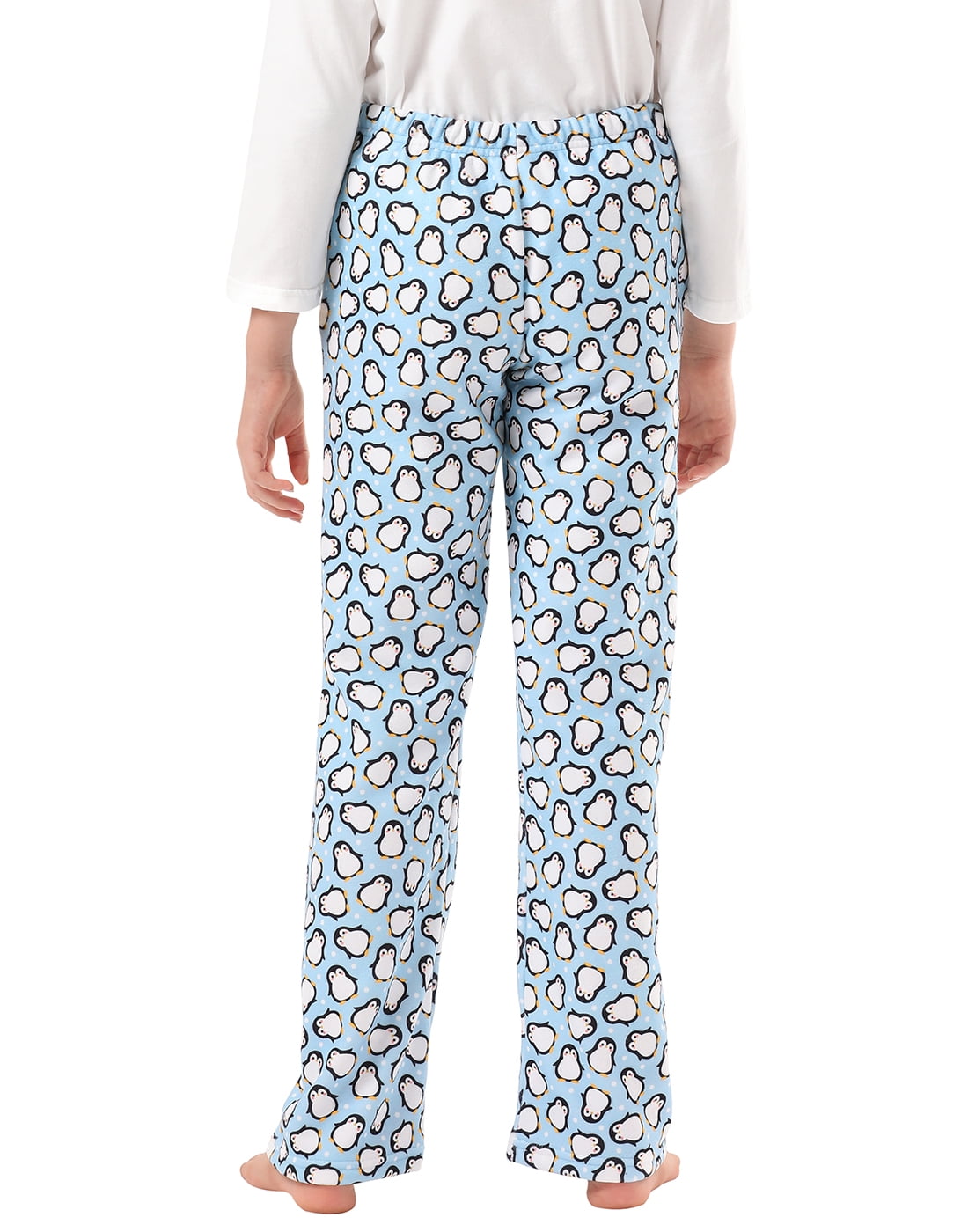 HDE Girl's Fleece Pajama Pants Kids Sleepwear Fuzzy Plush PJ Bottoms w/  Pockets Buffalo Plaid - 6-6X