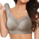 thumbnail image 1 of WILLBEST Brasier Mujer Push Up Sujetador De Mujer Con Hebilla Frontal, Borde De Encaje, Sin Aro De Acero, Ajuste Sin Costuras, Para Yoga, Dormir, Talla Grande 1318, 1 of 3