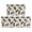 Black Cat Beige Pattern, variant on Cat and Rainbow Blue Pattern Anti Fatigue Kitchen Rugs Set Of 2, Non Slip Washable Decorative Floor Mats for Kitchen Sink Laundry, 17"x30" and 17"x47"