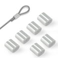 thumbnail image 1 of HUGFEGWE 100Pcs 1/8" Aluminum Crimping Loop Sleeve for 3mm Wire Rope and Cable CJB91-55528, 1 of 5