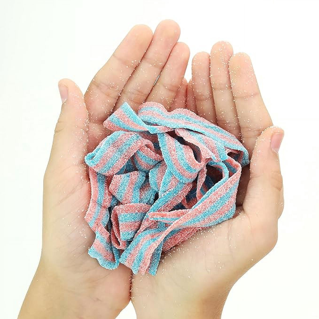 Sour Candy - Cotton Belt Candy - 1.3 Lb Candy Belts in Bag - Sour Candy Belts - Sour Candy Ribbons