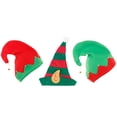 thumbnail image 1 of ColoMX 3 piezas Festival fiesta sombrero accesorios gorra Navidad payaso sombrero disfraz vestido decoración, 1 of 7