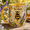 Black, variant on Bee Mug, 2D Flat Ceramic Mug Garden Lover Gift with Bee Happy Floral Design