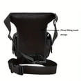thumbnail image 3 of Waterproof Motorcycle Thigh Bag for Men Women - Drop Leg Bag with Adjustable Strap,Thigh Pack for Riding, Outdoor Sports, and Travel - Secure Leg Bag for Phone, Wallet, and Essentials, 3 of 8