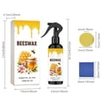 thumbnail image 3 of Kmonabie Wood Cleaner Shine Restorer Multipurpose Wooden Brightening Spray, Non Greasy 2 in 1 Cleaner Polish for Furniture Cabinets Floors Doors Home Wood Finished Surfaces Care 120ml, 3 of 7