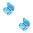 thumbnail image 2 of Sidaley auricular portátil compatible con bluetooth 42db control táctil recargable teléfono inteligente auricular con estuche de carga azul Type1 NO1, 2 of 5