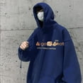 thumbnail image 4 of Spring New Hooded Sweatshirt Dark Coffee Color Fleece-Lined Xl, 4 of 6