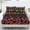 Christmas Argyle Candy Cane, variant on KEIAHUAN 3 Piece Christmas Bedding Set with 2 Pillowcases, Red Snowman Fitted Sheet Set, Anti-Slip Deep Pocket, Machine Washable, Master Bedroom, Twin