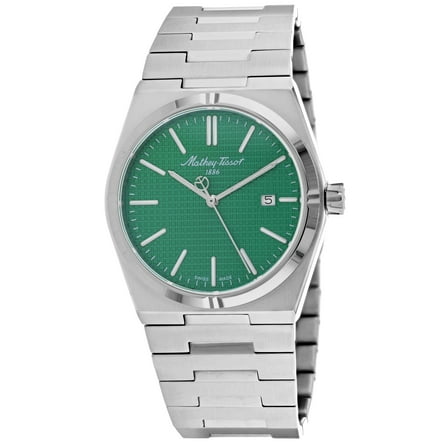 Mathey Tissot Men's Zoltan Green Dial Watch - H117AV