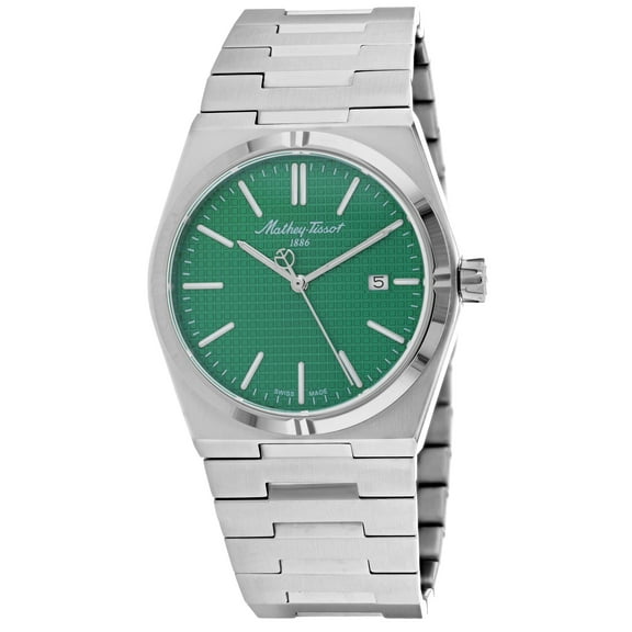 Mathey Tissot Men's Zoltan Green Dial Watch - H117AV