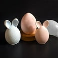 thumbnail image 4 of Easter Egg Bny Sile Candle Mold DIY Handmade Ear Resin Plaster Rabbit, 4 of 8