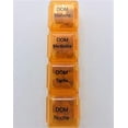 Spanish pill box 7 day weekly four times per day (Large) spanish