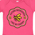 thumbnail image 4 of Inktastic Future Beekeeper Like Daddy Boys or Girls Baby Bodysuit, 4 of 5